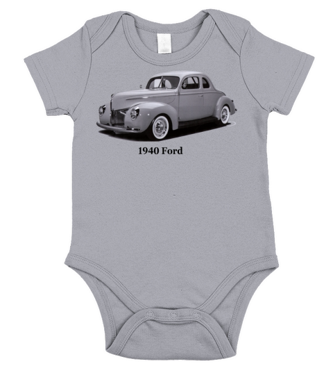1940 Ford Coupe Short Sleeve Baby One-Piece