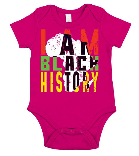 Africa Black History Pride Black History Month Short Sleeve Baby One-Piece