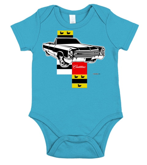 Cadillac Eldorado Short Sleeve Baby One-Piece