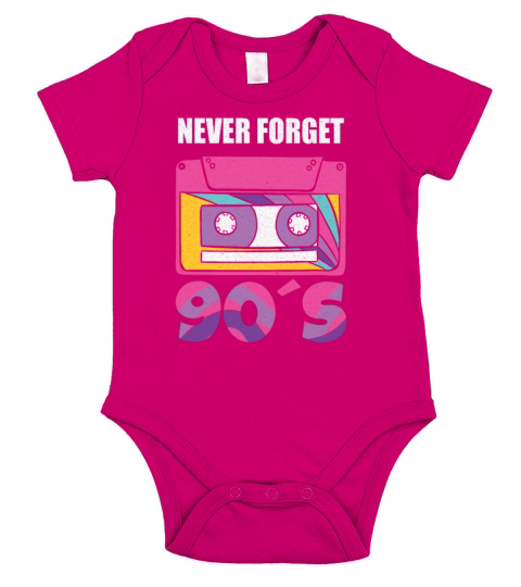 Cassette Type Vintage Cassette Retro Cassette Love Short Sleeve Baby One-Piece