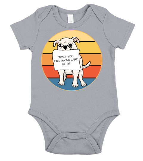 Cute Chihuahua Dog Breed Vintage Retro Sunset Short Sleeve Baby One-Piece