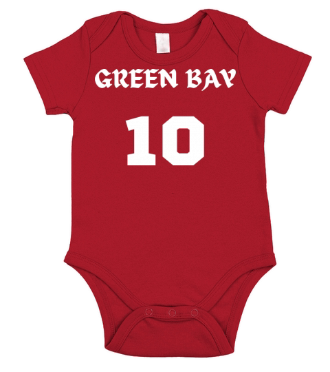 GREEN BAY WISCONSIN vintage distressed football Short Sleeve Baby One-Piece