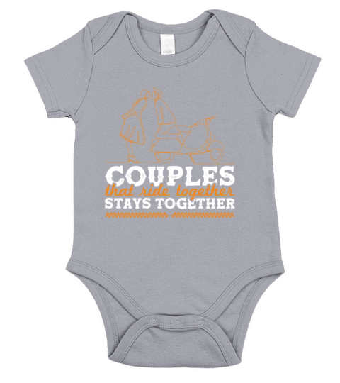 motorcycle couples saying couple Short Sleeve Baby One-Piece