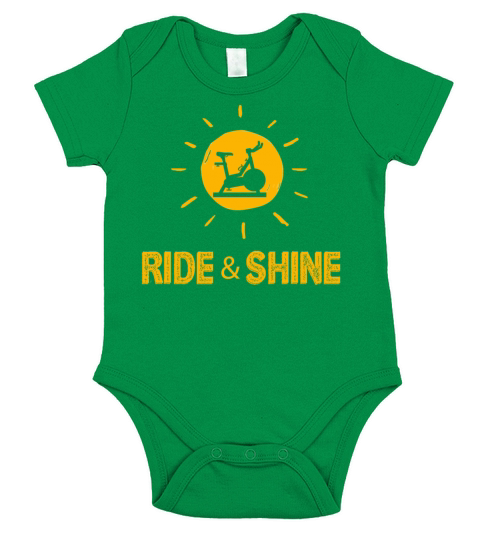 Ride And Shine Short Sleeve Baby One-Piece