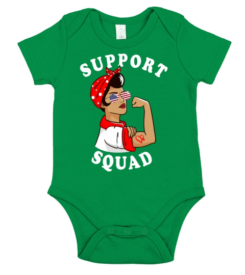 Wear Red Ribbon Heart Disease Awareness Short Sleeve Baby One-Piece