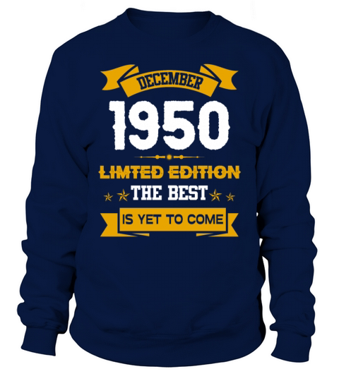 December 1950 Birthday Surprise Sweatshirt Unisex