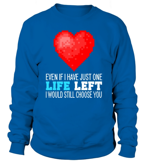 Delightful Couples Of Gaming Quote Artwork Sweatshirt Unisex