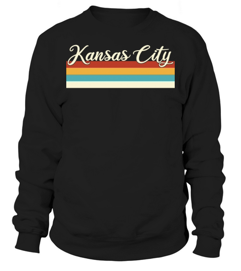 Kansas City - Retro - Vintage - United States Sweatshirt Unisex