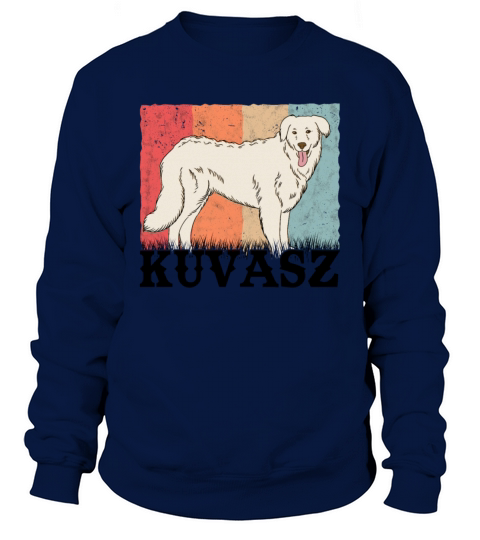 Kuvasz Retro Owner Vintage Sweatshirt Unisex