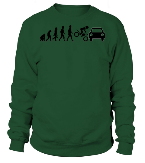 motorrad moped motorcycle motorbike evolution4 Sweatshirt Unisex