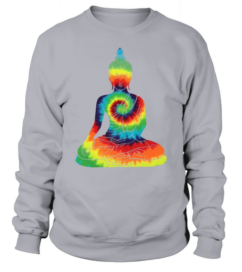Vintage Tie Dye Buddha For Buddism Beliver Sweatshirt Unisex