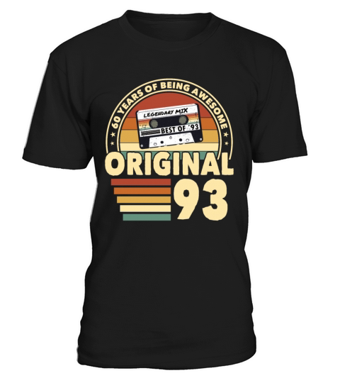 30th birthday vintage 1993 original 1993 T-Shirt Unisex