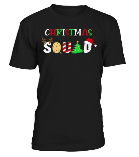 Christmas Squad Xmas lettering T-Shirt Unisex