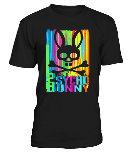 Retro Psycho Bunny Horror T-Shirt Unisex