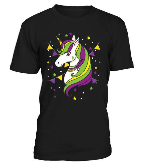Unicorn Lover Mardi Gras New Orleans Louisiana T-Shirt Unisex