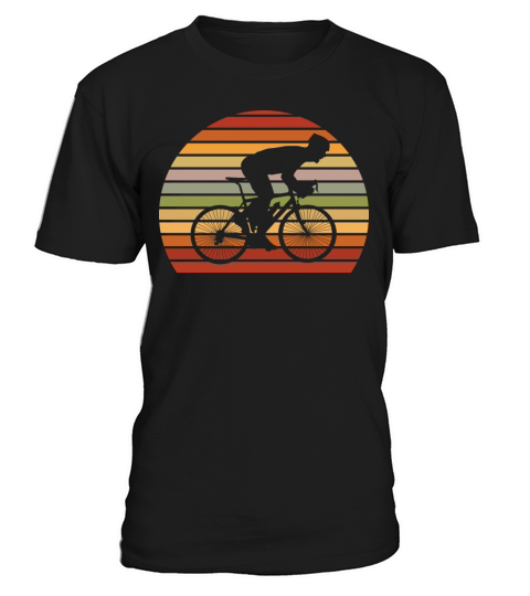 Vintage Bicycle Mountain Bike Bicycling Cyclist T-Shirt Unisex