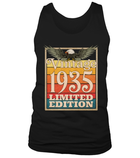 1935 Vintage Retro American Eagle Limited Edition Tank Top Unisex