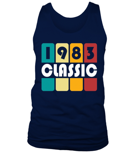 40th birthday vintage 1983 classic 1983 Tank Top Unisex