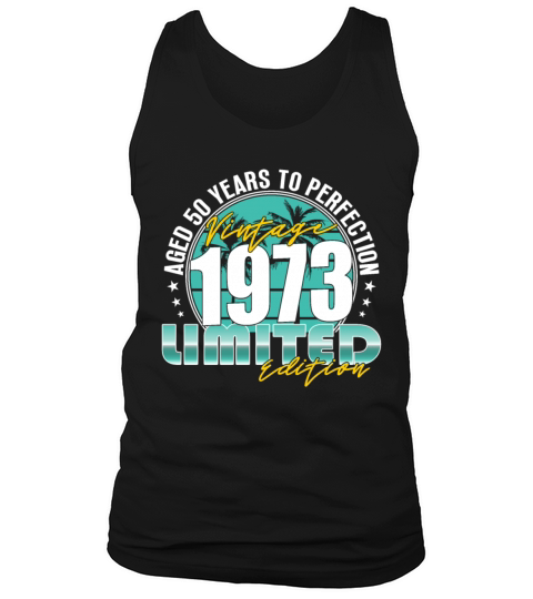 50th birthday vintage 1973 50 years Tank Top Unisex