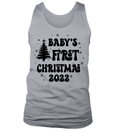 Babys First Christmas 2022 Tank Top Unisex