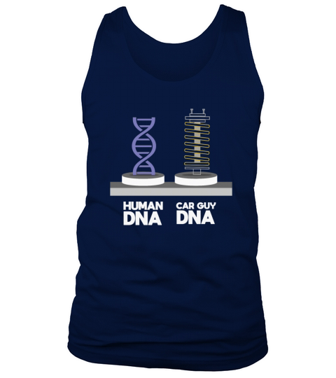 Car Enthusiast Human DNA Vs Car Guy DNA Tank Top Unisex