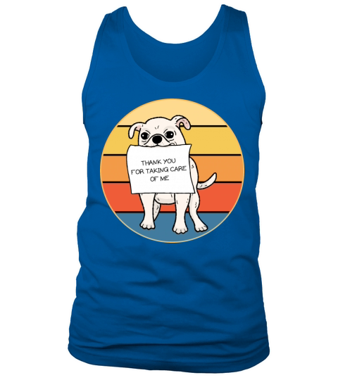 Cute Chihuahua Dog Breed Vintage Retro Sunset Tank Top Unisex
