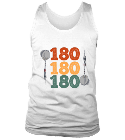 Darts Vintage 180 Scoring Hobby Dart Player Tank Top Unisex