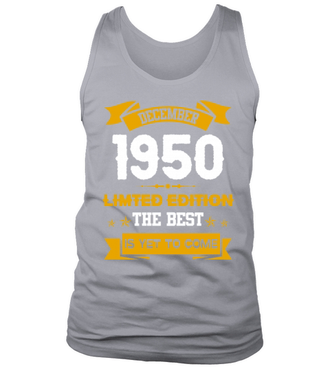 December 1950 Birthday Surprise Tank Top Unisex