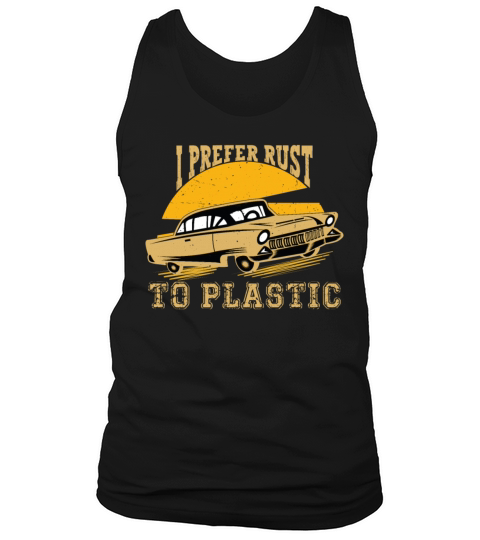 Funny Vintage Car Oldtimer Quote Gag Fathers Day Tank Top Unisex