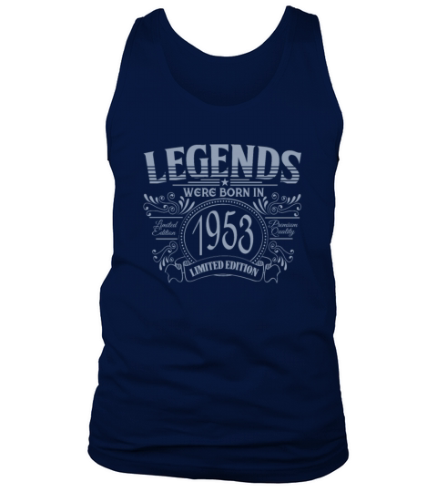 Legends were born in 1953 vintage birthday design Tank Top Unisex