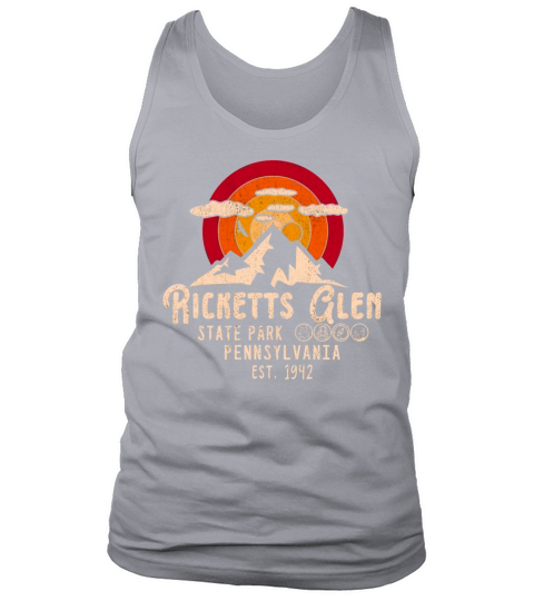 Ricketts Glen State Park Pennsylvania Vintage Tank Top Unisex