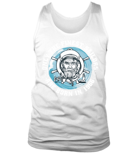 Sailors Sailboats Vintage 1966 Birthday fun Tank Top Unisex