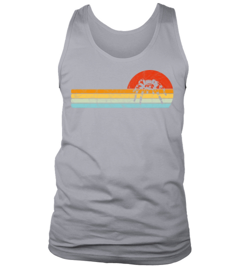 Tarantula Vintage Sunset Retro Cute Womens Tarant Tank Top Unisex