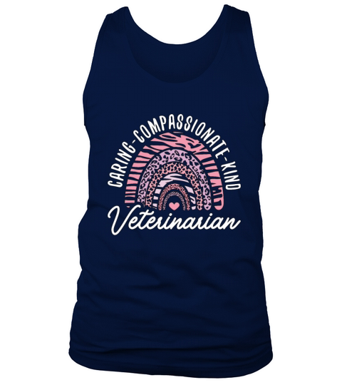 Veterinary Caring Compassionate Pet Vet Technician Tank Top Unisex