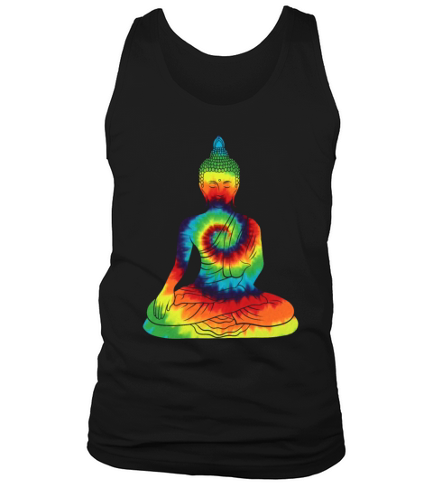 Vintage Tie Dye Buddha For Buddism Beliver Tank Top Unisex