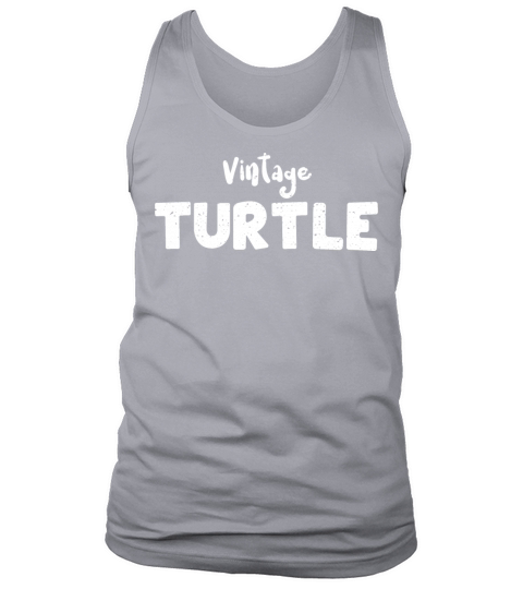Vintage Turtle - Coral Tank Top Unisex