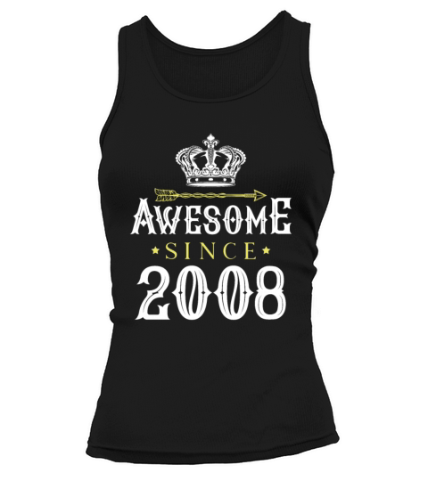 2008 awesome since Tank top Woman