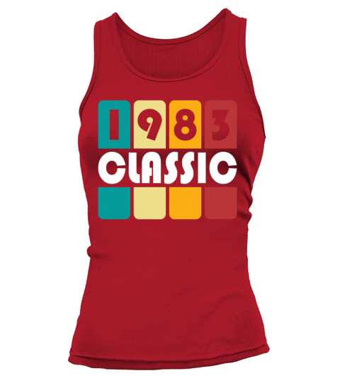 40th birthday vintage 1983 classic 1983 Tank top Woman