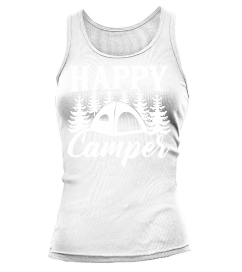 Camping Camper Van Vintage In Caravan Caravan Tank top Woman