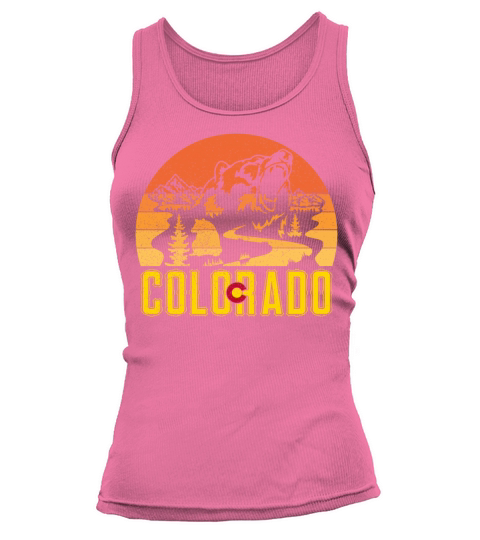 Colorado Wildlife Bear Adventure Mountains Nature Tank top Woman