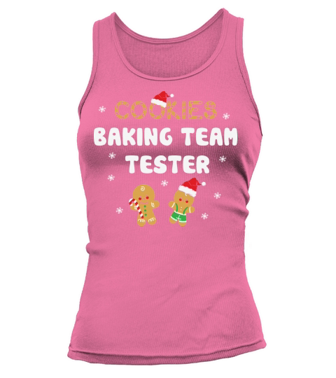Cookie Baking Team Tester Gingerbread Christmas Tank top Woman