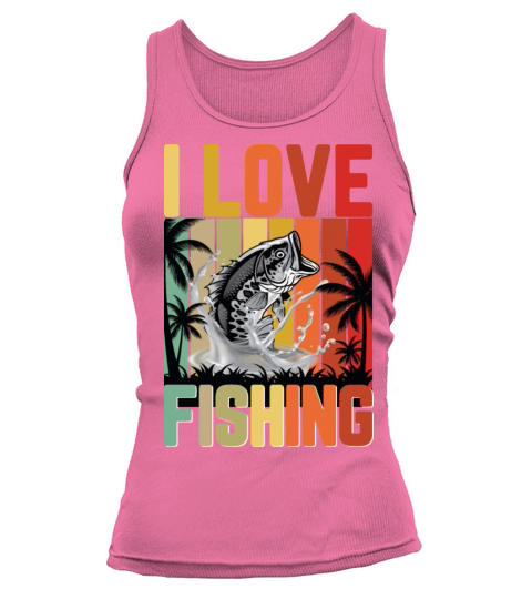 Love fishing Tank top Woman