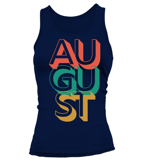 Retro August Tank top Woman