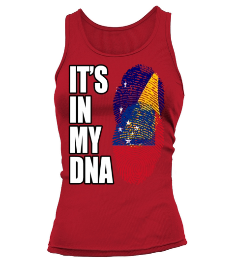 Tokelauan And Samoan Mix Heritage DNA Flag Tank top Woman