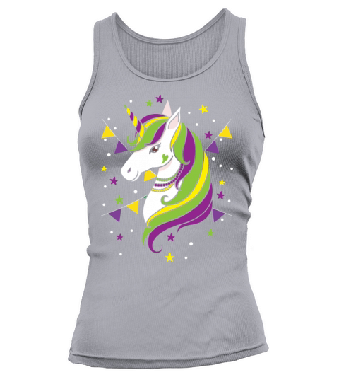 Unicorn Lover Mardi Gras New Orleans Louisiana Tank top Woman