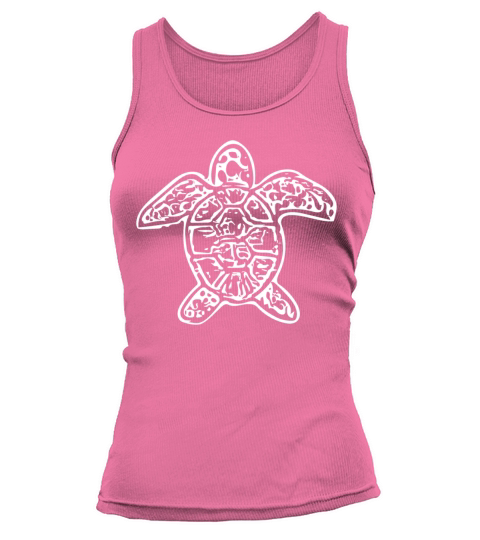 Vintage Abstract Turtle Tank top Woman