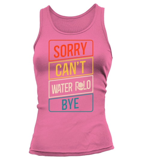 Water Polo Retro Vintage Sorry Tank top Woman