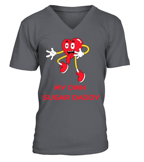 90s Heart - My Own Sugar Daddy V-Neck T-shirt