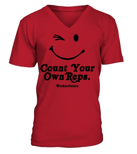 Count Your Own Reps V-Neck T-shirt