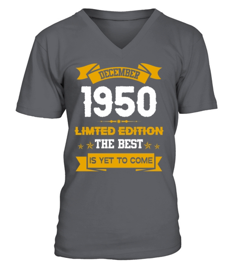 December 1950 Birthday Surprise V-Neck T-shirt